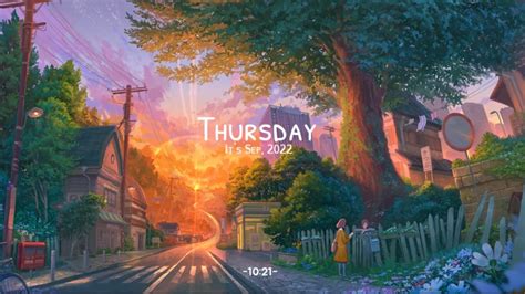 Someday Clock RAINMETER.